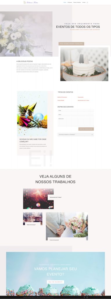 screenshot delicious festas